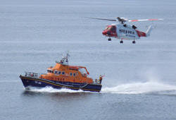 Porthleven RNLI lifeboat Day